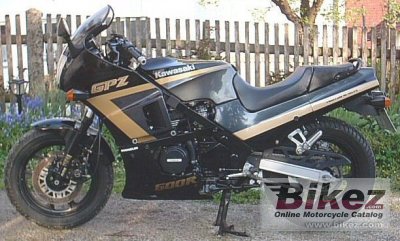 1989 Kawasaki GPZ 600 R photo